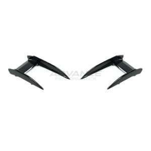 CANARDS DELANTEROS BMW SERIE 1 "M" (F40) ABS NEGRO BRILLANTE