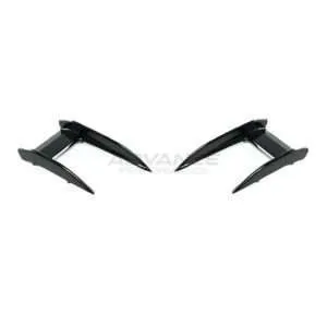 CANARDS DELANTEROS BMW SERIE 1 "M" (F40) ABS NEGRO BRILLANTE