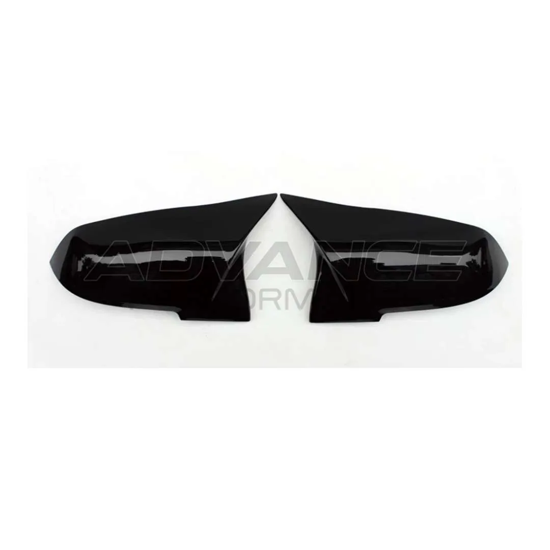TAPAS DE ESPEJO BMW SERIE F (F20-F21-F22-F23-F30-F32-F33-F36GC-F87) ABS NEGRO BRILLANTE