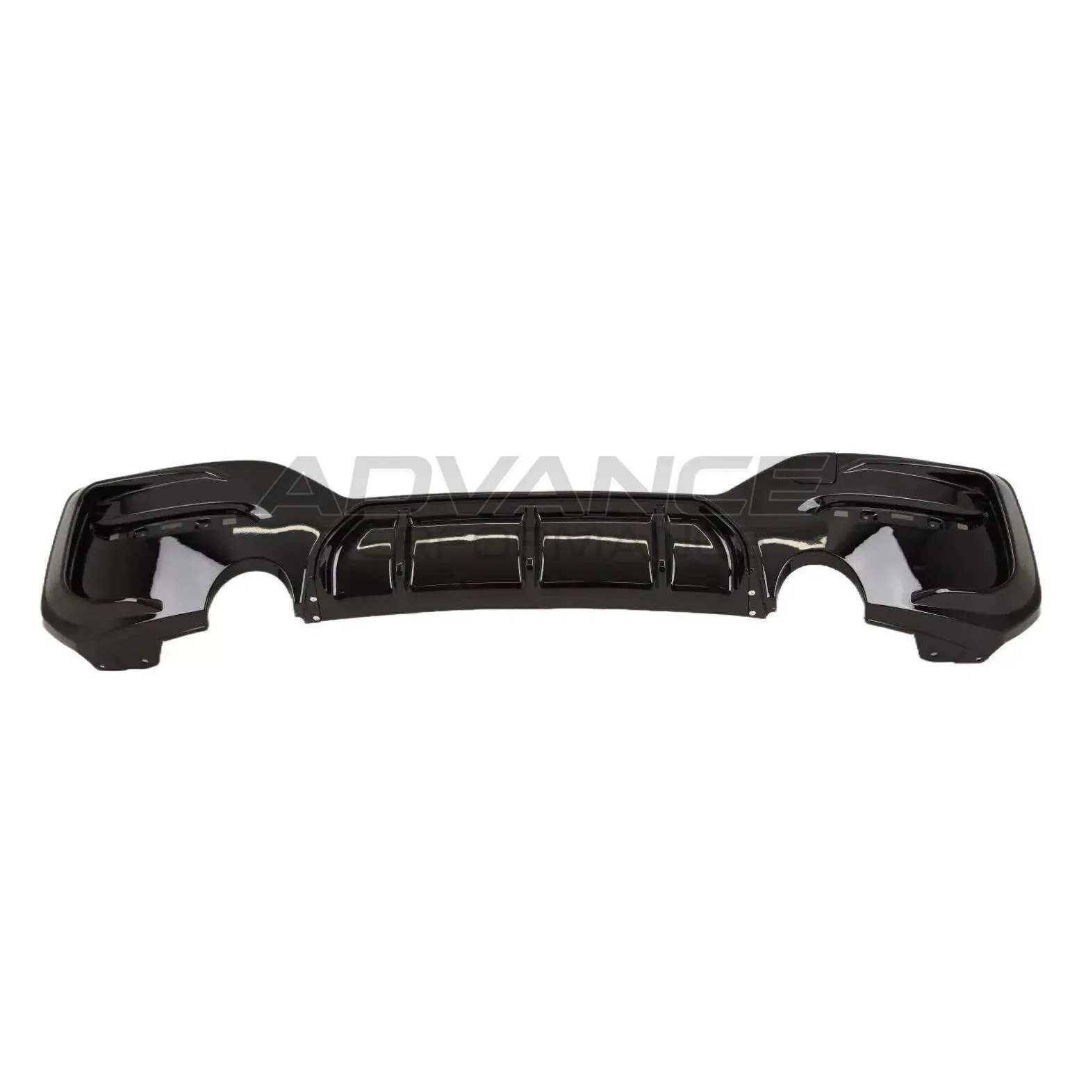 DIFUSOR "M PERFORMANCE" BMW SERIE 1 (F20 - F21 LCI) ABS NEGRO BRILLANTE