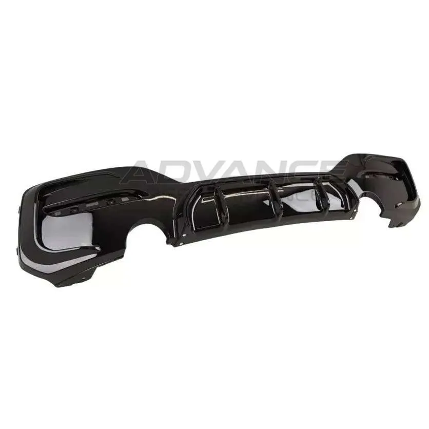 DIFUSOR "M PERFORMANCE" BMW SERIE 1 (F20 - F21 LCI) ABS NEGRO BRILLANTE - Imagen 2