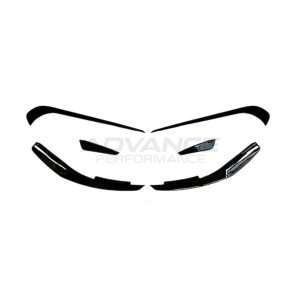 CANARDS DELANTERO MB CLASE A HATCHBACK (W176) ABS NEGRO BRILLANTE