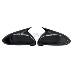 TAPAS DE ESPEJO VW GOLF GTI/R (MK7-MK7.5) ABS NEGRO BRILLANTE