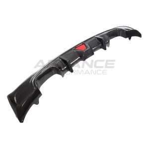 DIFUSOR 4 SALIDAS BMW SERIE 2 (F22-F23) FIBRA DE CARBONO